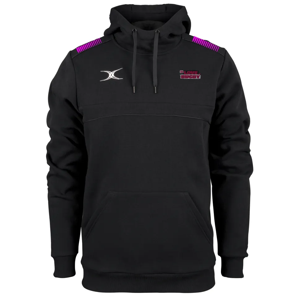 gilbert-rugby-for-the-love-of-rugby-photon-felpa-hoodie-uomo-nera image 1