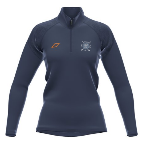 grays-gts-1-4-zip-fleece-hockey-donna-bluesox-hc-dark-navy image 1