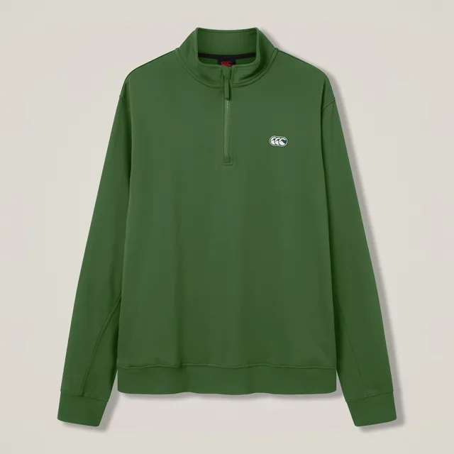 canterbury-everyday-1-4-zip-felpa-uomo-green image 1