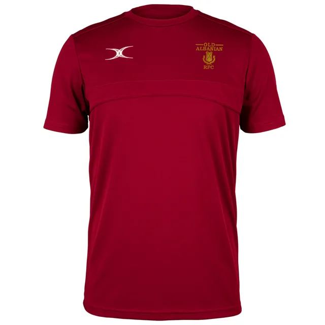 gilbert-rugby-old-albanians-rfc-photon-t-shirt-uomo-bordeaux image 1