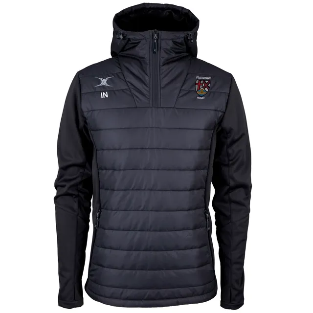 gilbert-rugby-felixstowe-rfc-giacca-pro-active-1-4-zip-senior-nero image 1