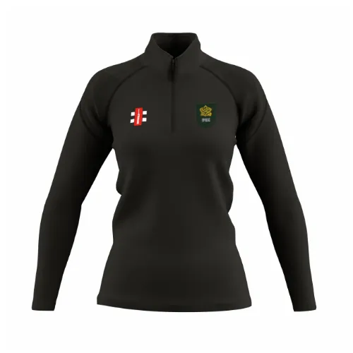 gray-nicolls-tong-park-esholt-cc-donna-gts-pile-1-4-zip-nero image 1