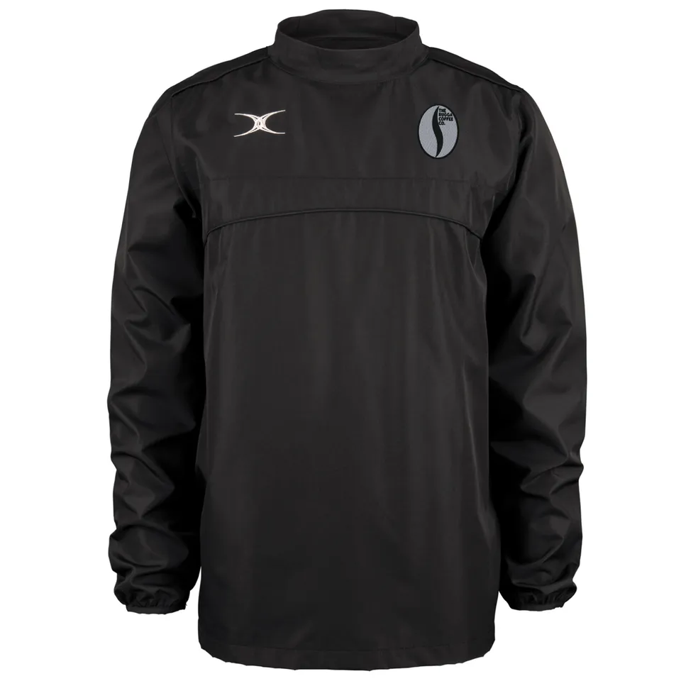 gilbert-rugby-rugga-coffee-photon-giacca-warm-up-uomo-nera-giacca-training image 1