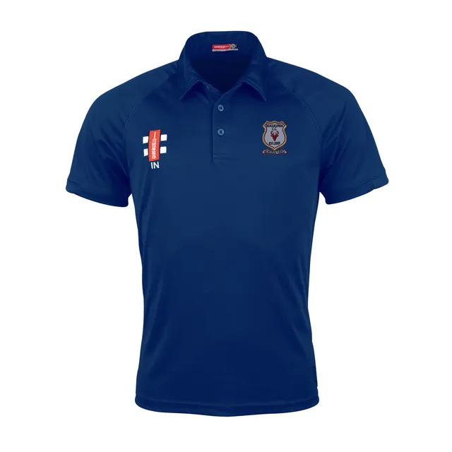 gray-nicolls-beaulieu-park-cc-matrix-v2-polo-manica-corta-senior-navy image 1