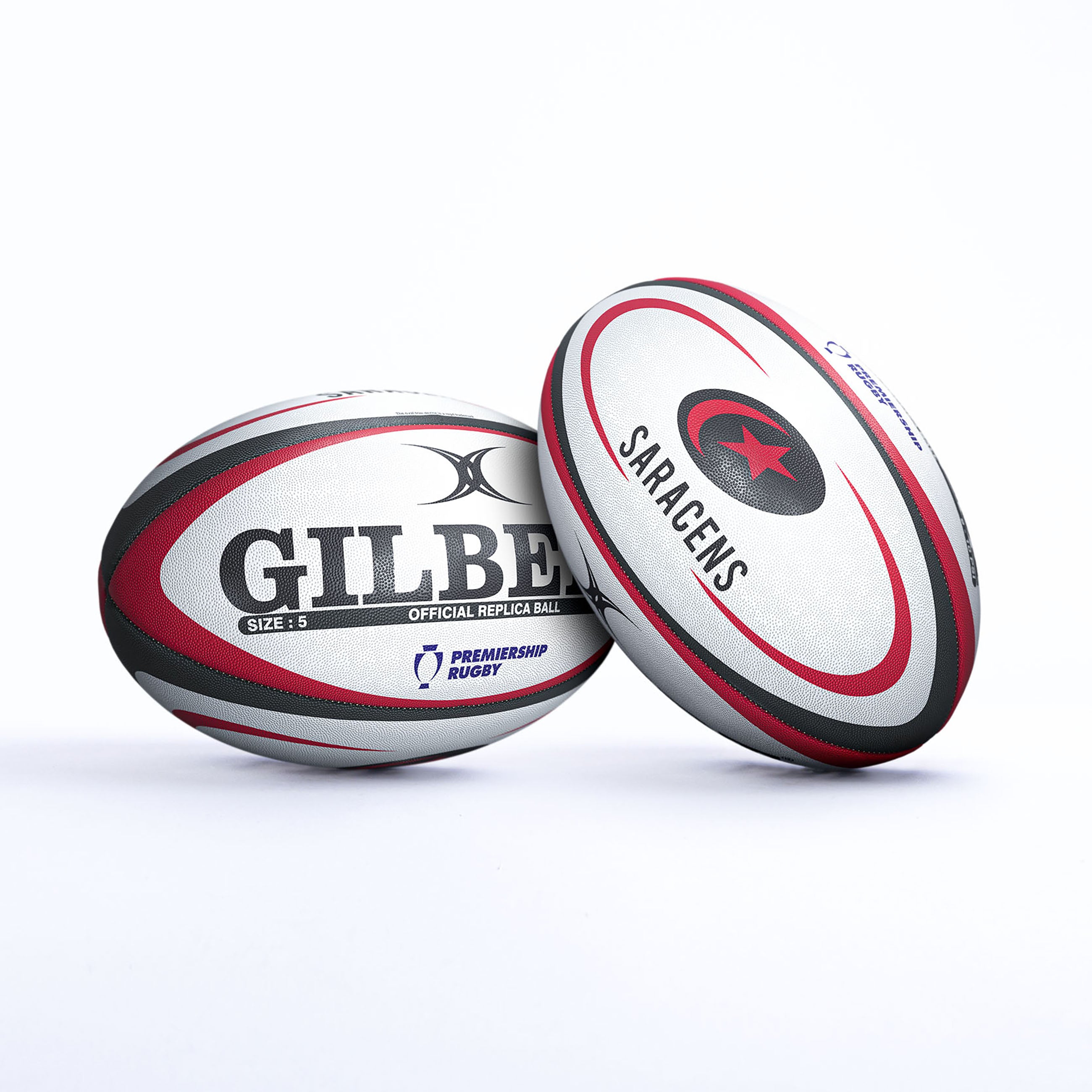 gilbert-rugby-saracens-pallone-replica-supporter image 1
