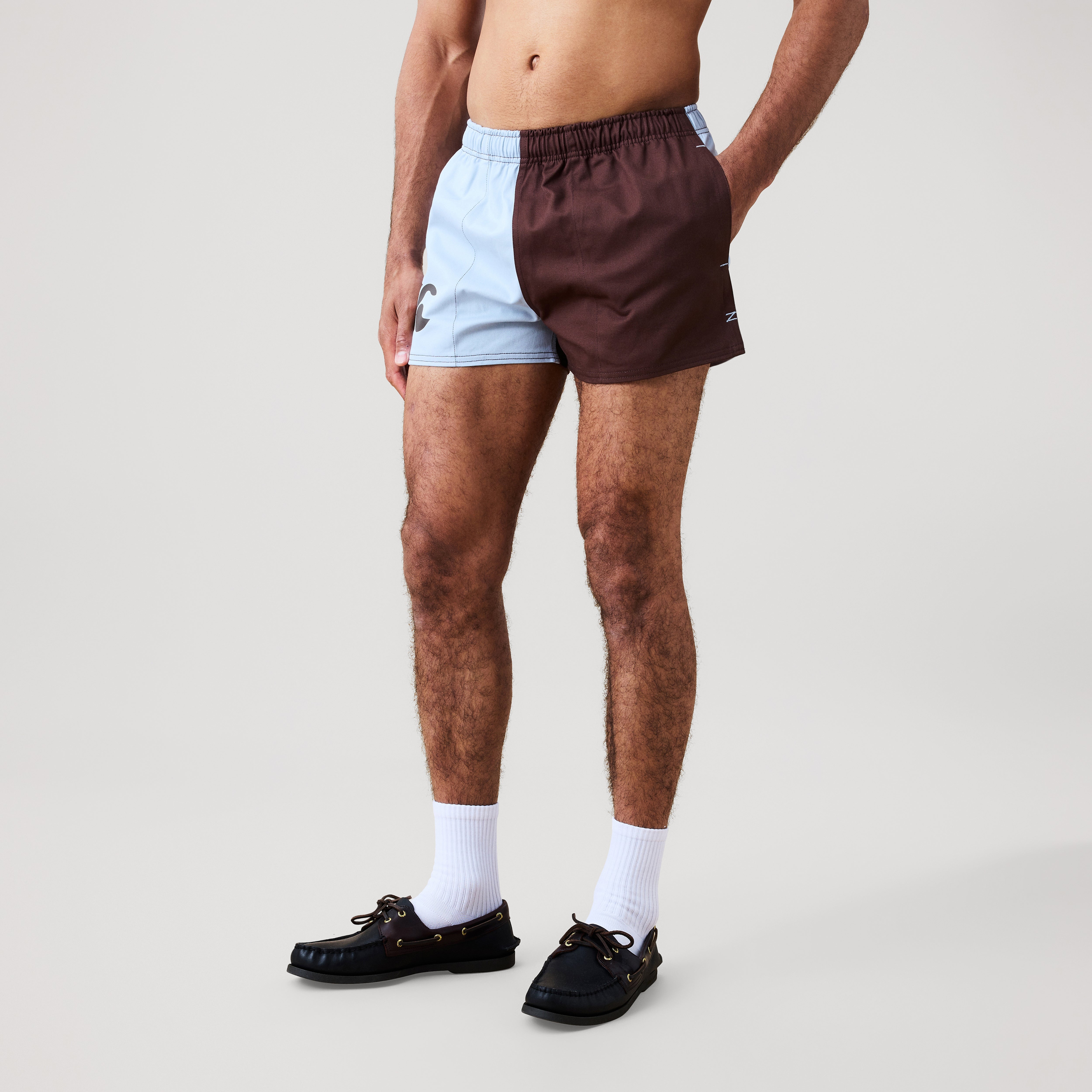 canterbury-harlequin-drill-short-uomo-marrone image 4