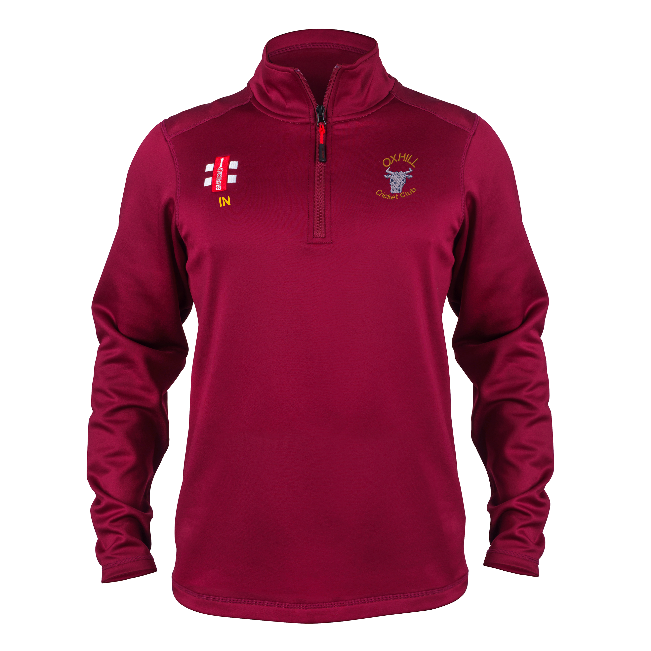 gray-nicolls-oxhill-cc-storm-pile-senior-bordeaux image 1