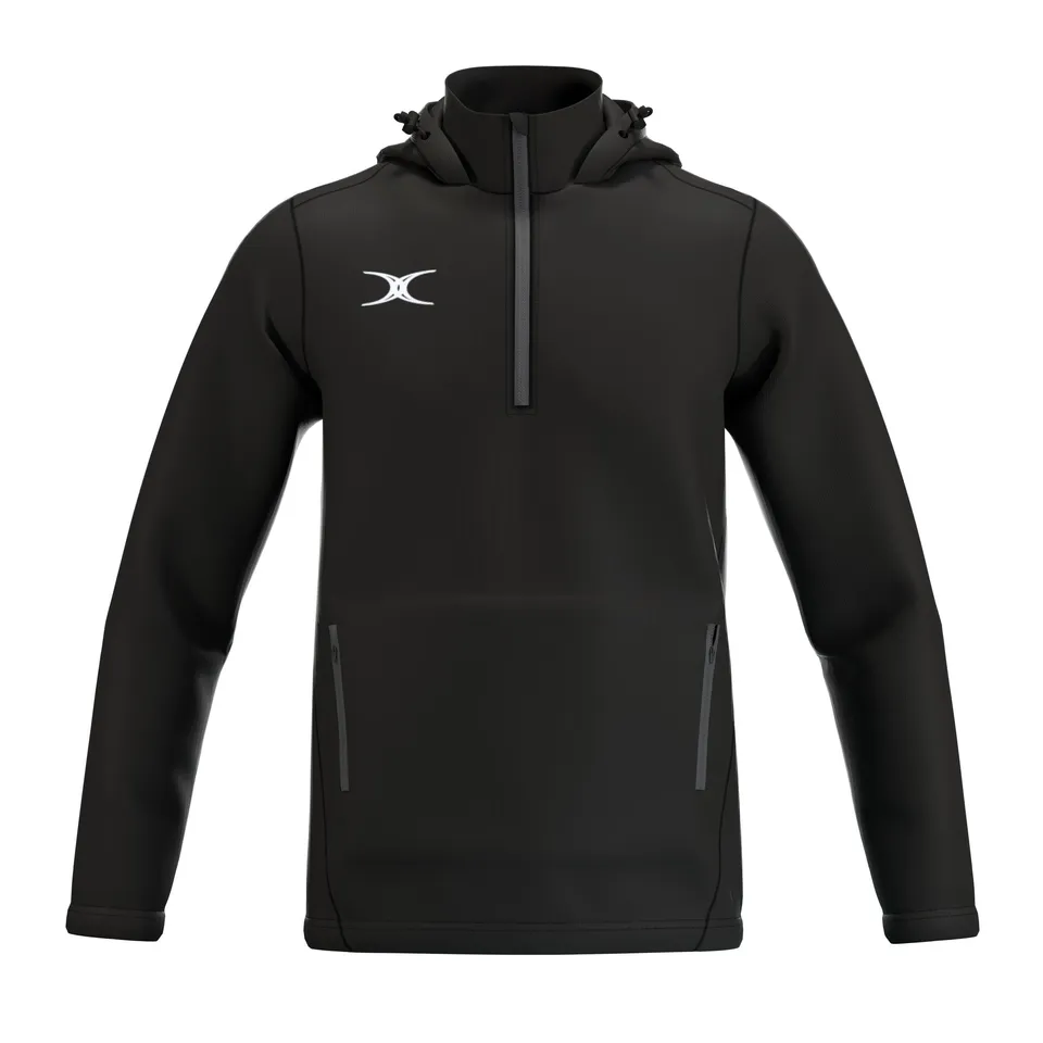 gilbert-rugby-atom-giacchetto-foderato-pile-junior-nero-blu-navy image 1