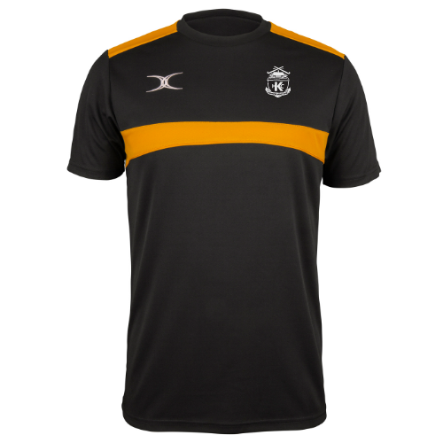 grays-kelburne-hc-photon-tee-nero-oro-bambino image 1