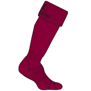 gilbert-rugby-newcastle-staffs-rufc-calze-kryten-ii-adulto-bordeaux image 1