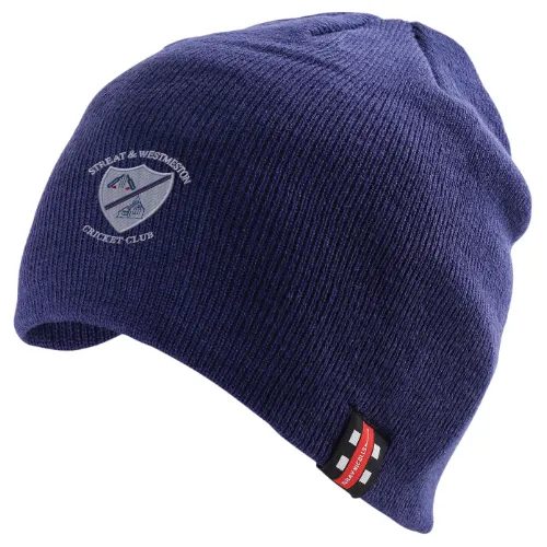 gray-nicolls-streat-westmeston-cc-berretto-beanie-senior-blu-navy-scuro image 1