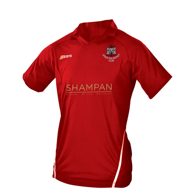 grays-stockton-hc-junior-maglia-gara-g750-rosso-bianco image 1