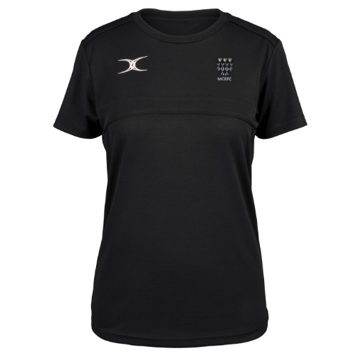 gilbert-rugby-magdalen-college-rugby-photon-ii-t-shirt-manica-corta-nera-adulto image 1