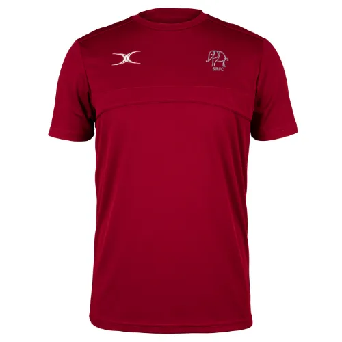 gilbert-rugby-spalding-rfc-adulto-photon-t-shirt-bordeaux image 1