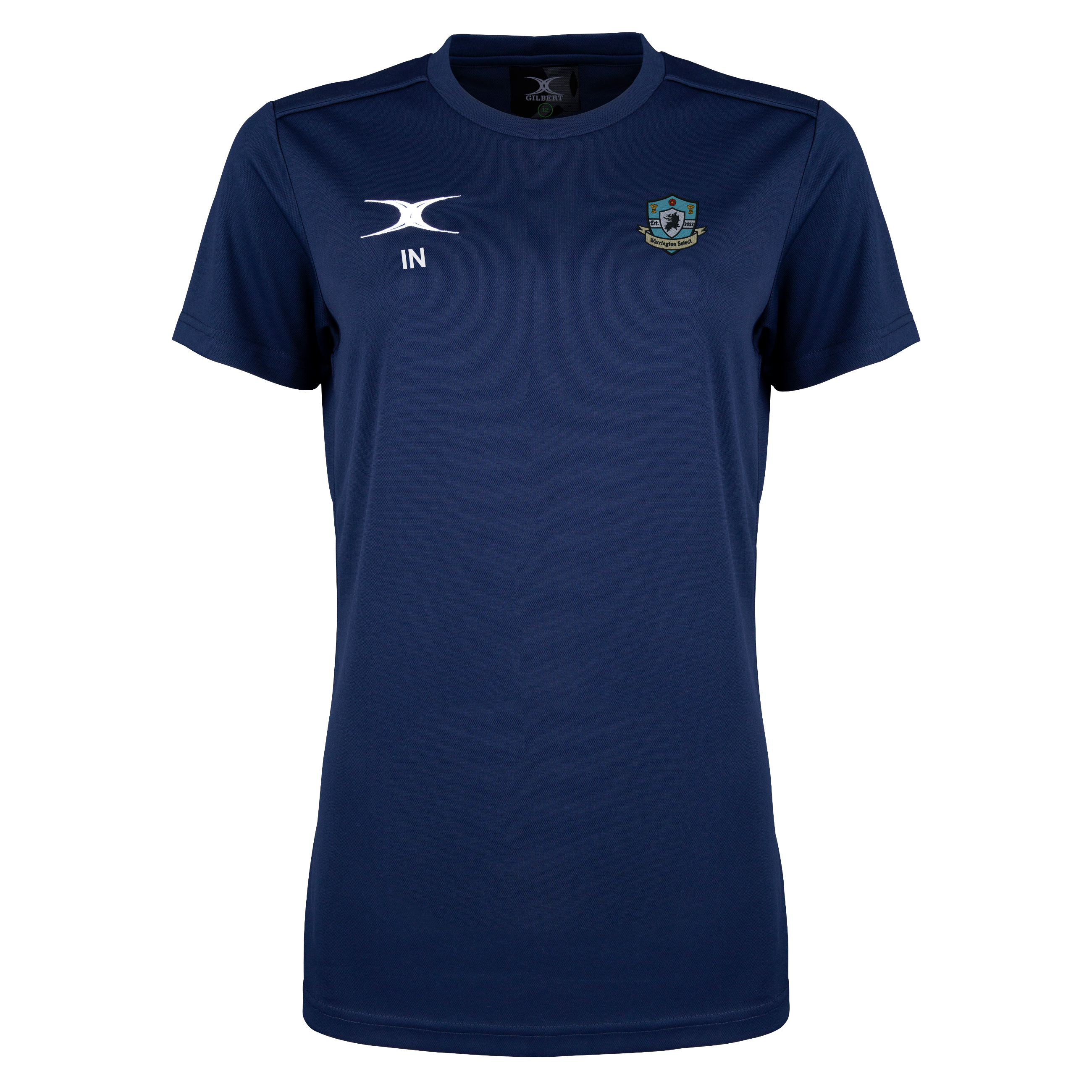 gilbert-rugby-warrington-select-rfc-t-shirt-photon-ii-manica-corta-blu-navy-uomo image 1