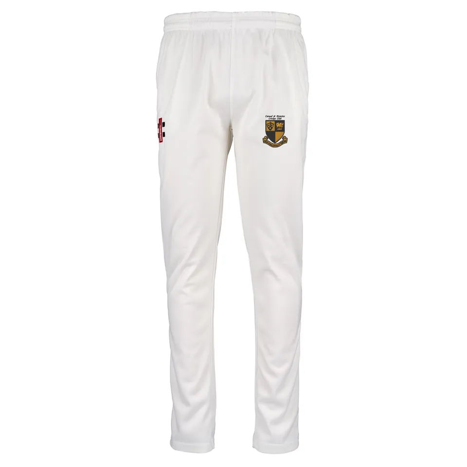 gray-nicolls-carmel-and-district-senior-matrix-slim-fit-trousers-ivory image 1