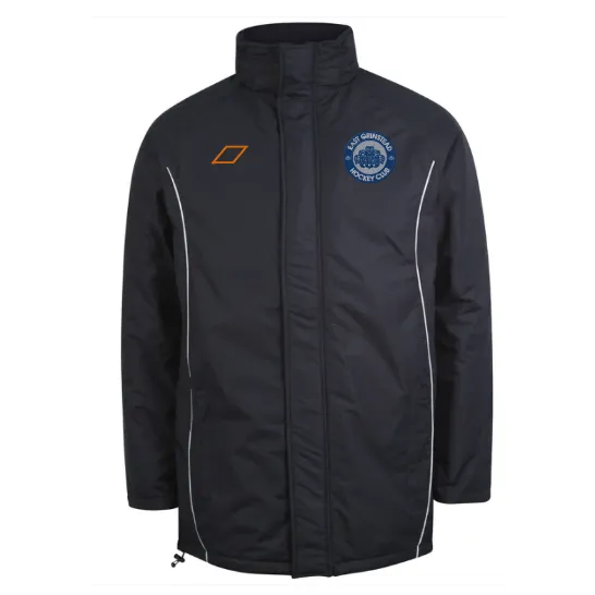 grays-east-grinstead-hc-stadium-jacket-senior-navy-silver image 1