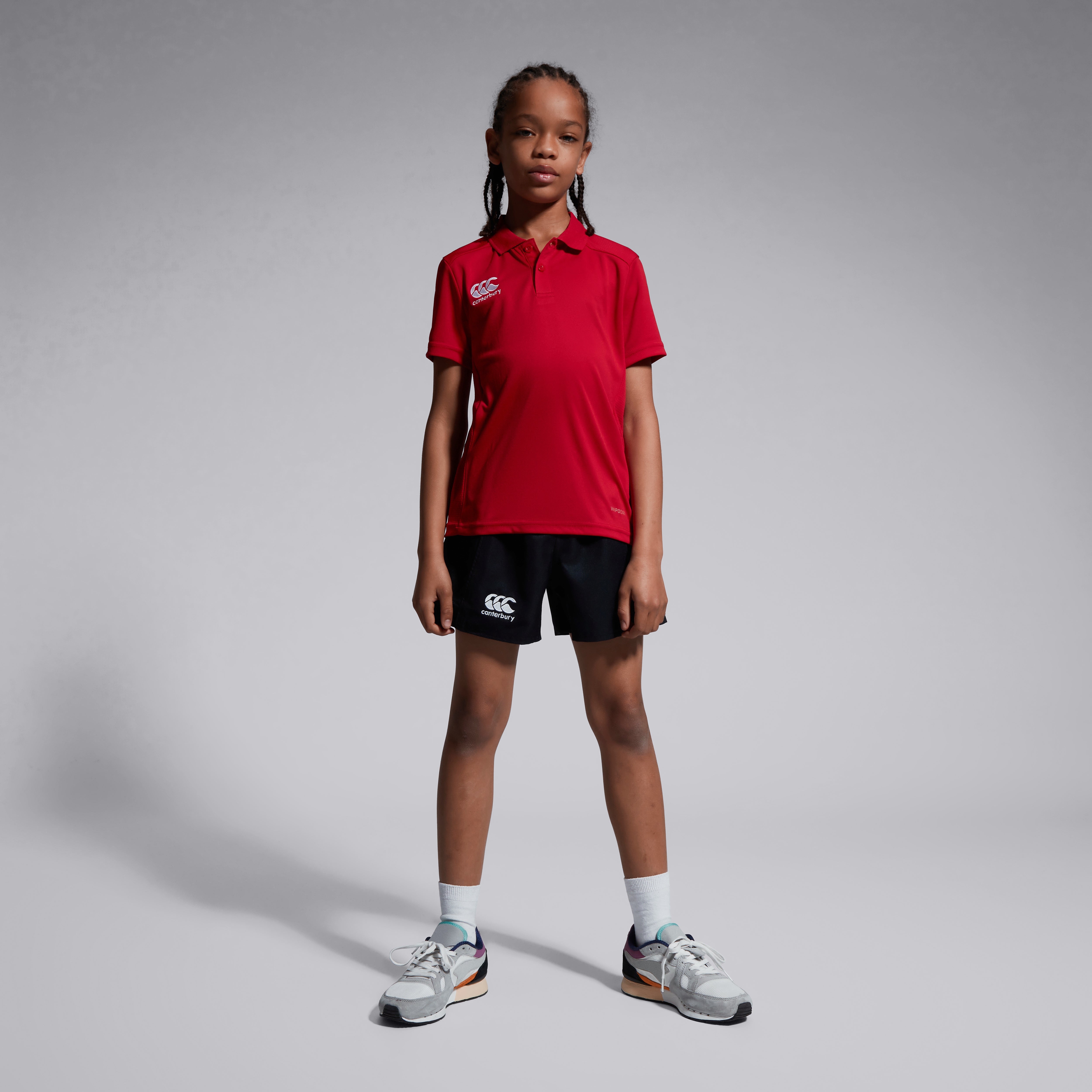 canterbury-junior-professional-cotton-short-nero-pantaloncino-rugby-junior-unise image 1