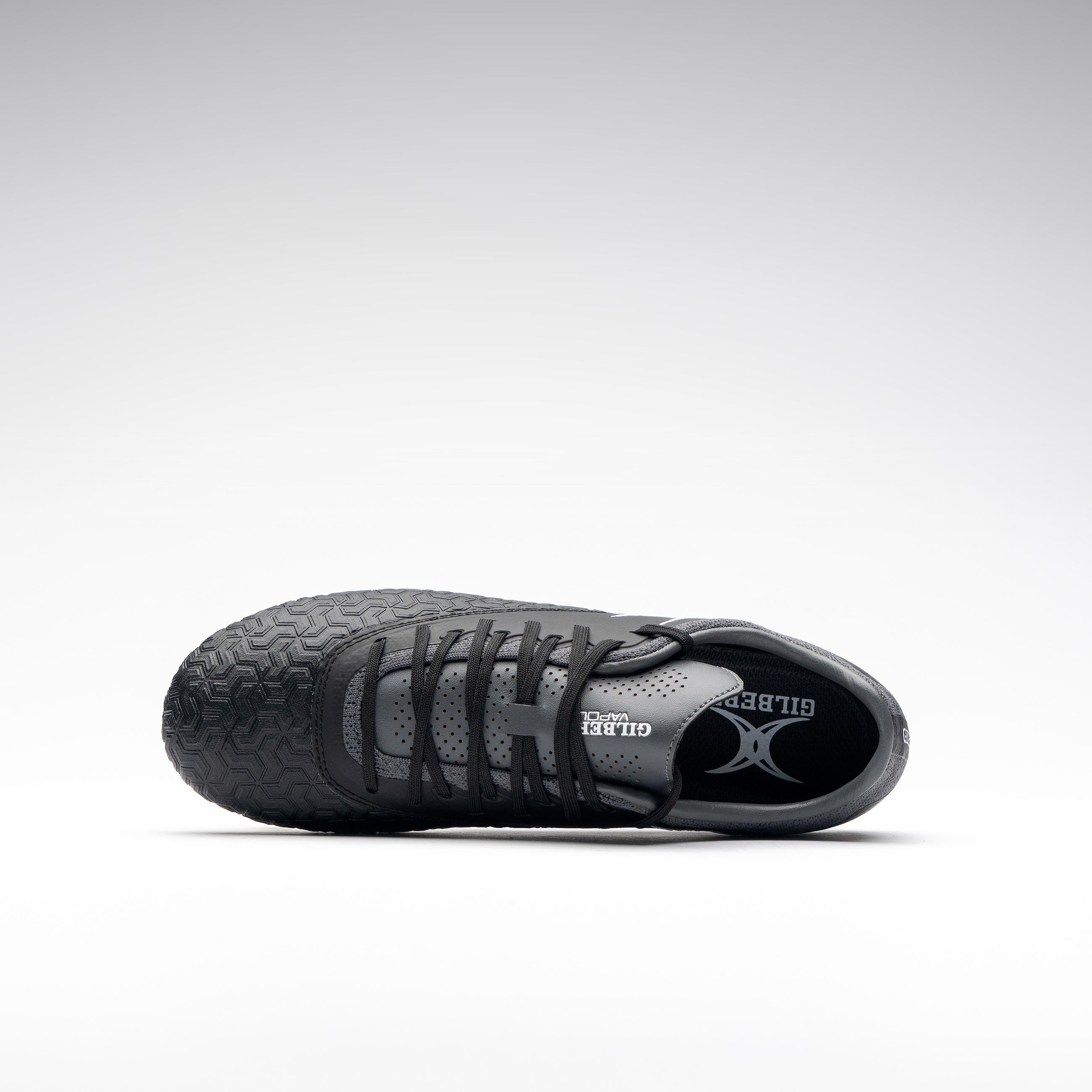 gilbert-rugby-icon-vapour-6s-scarpe-rugby-senior-nero-grigio image 3