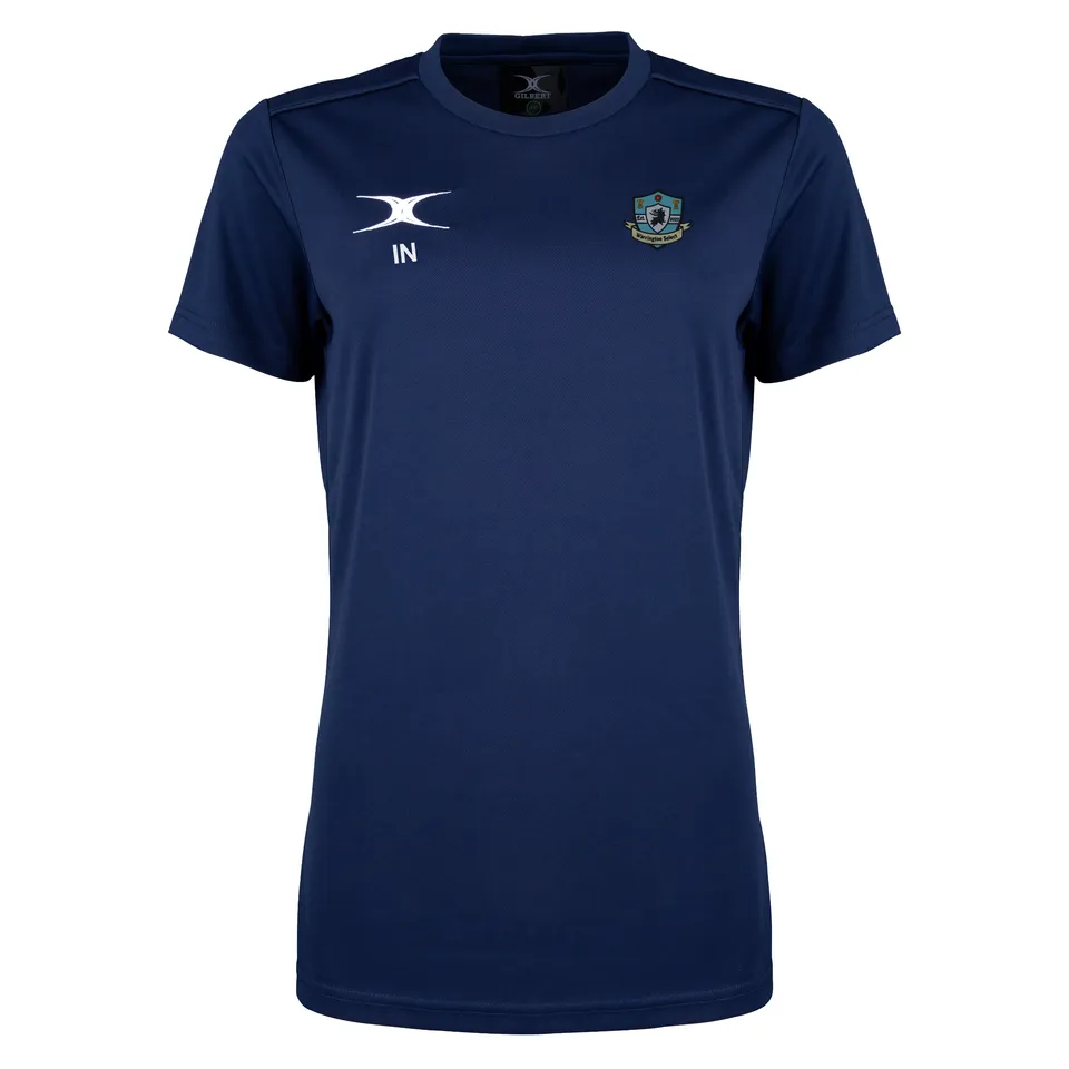 gilbert-rugby-warrington-select-rfc-t-shirt-photon-ii-manica-corta-blu-navy-uomo image 1