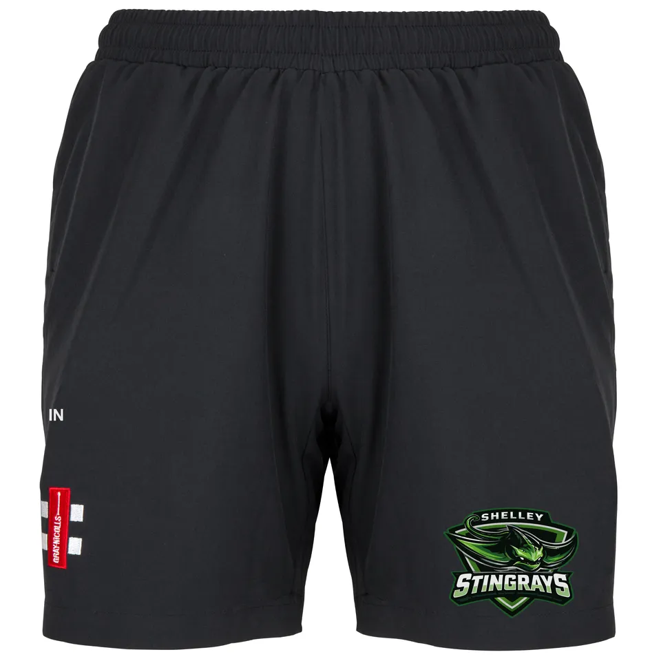 gray-nicolls-velocity-pantaloncini-shorts-donna-shelley-cricket-club-nero image 1