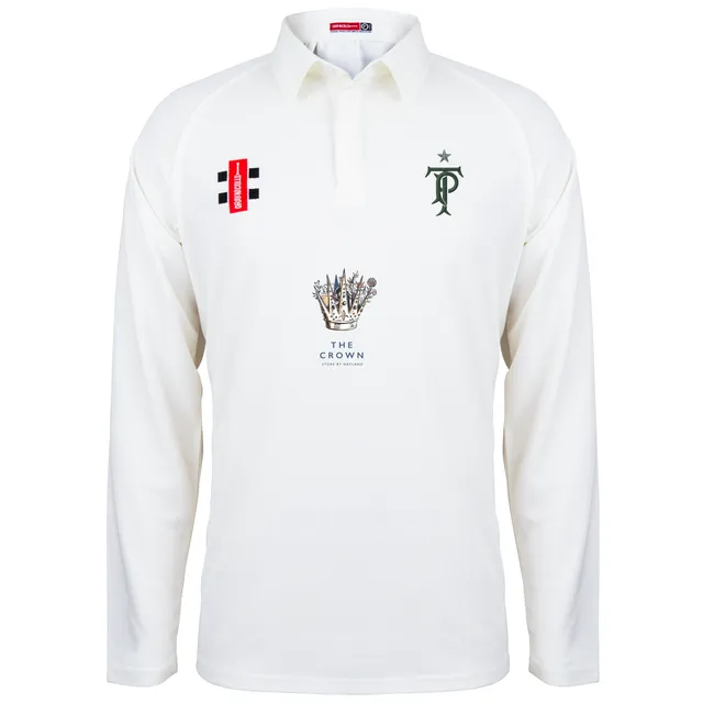 gray-nicolls-tendring-park-cc-matrix-v2-maglia-cricket-manica-lunga-senior-avori image 1