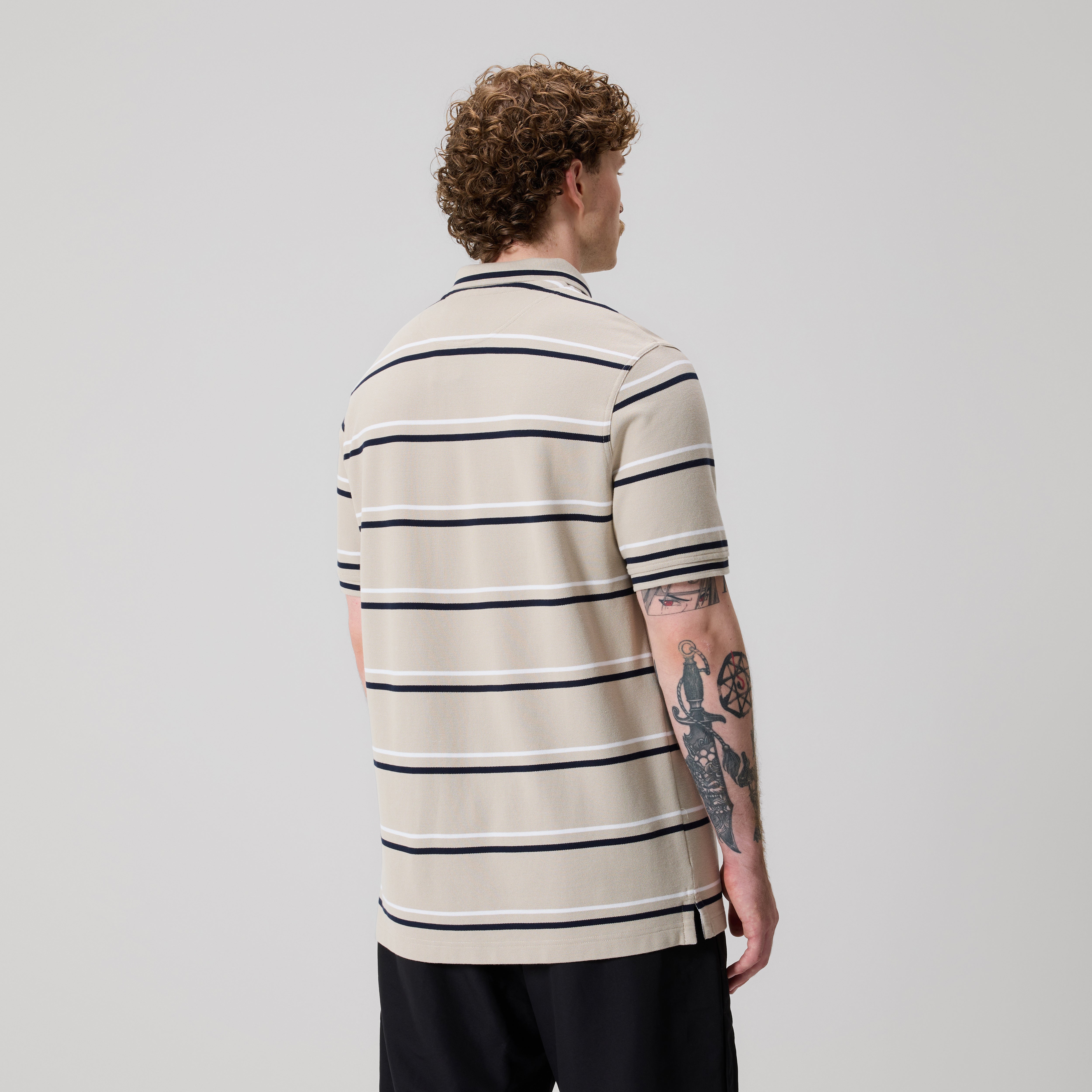 canterbury-multi-stripe-polo-beige-polo-uomo image 2