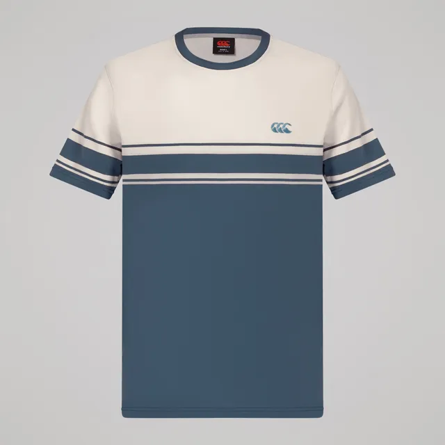 canterbury-everyday-stripe-tee-uomo-t-shirt-a-righe-grigia image 1