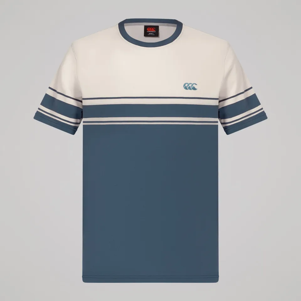 canterbury-everyday-stripe-tee-uomo-t-shirt-a-righe-grigia image 1
