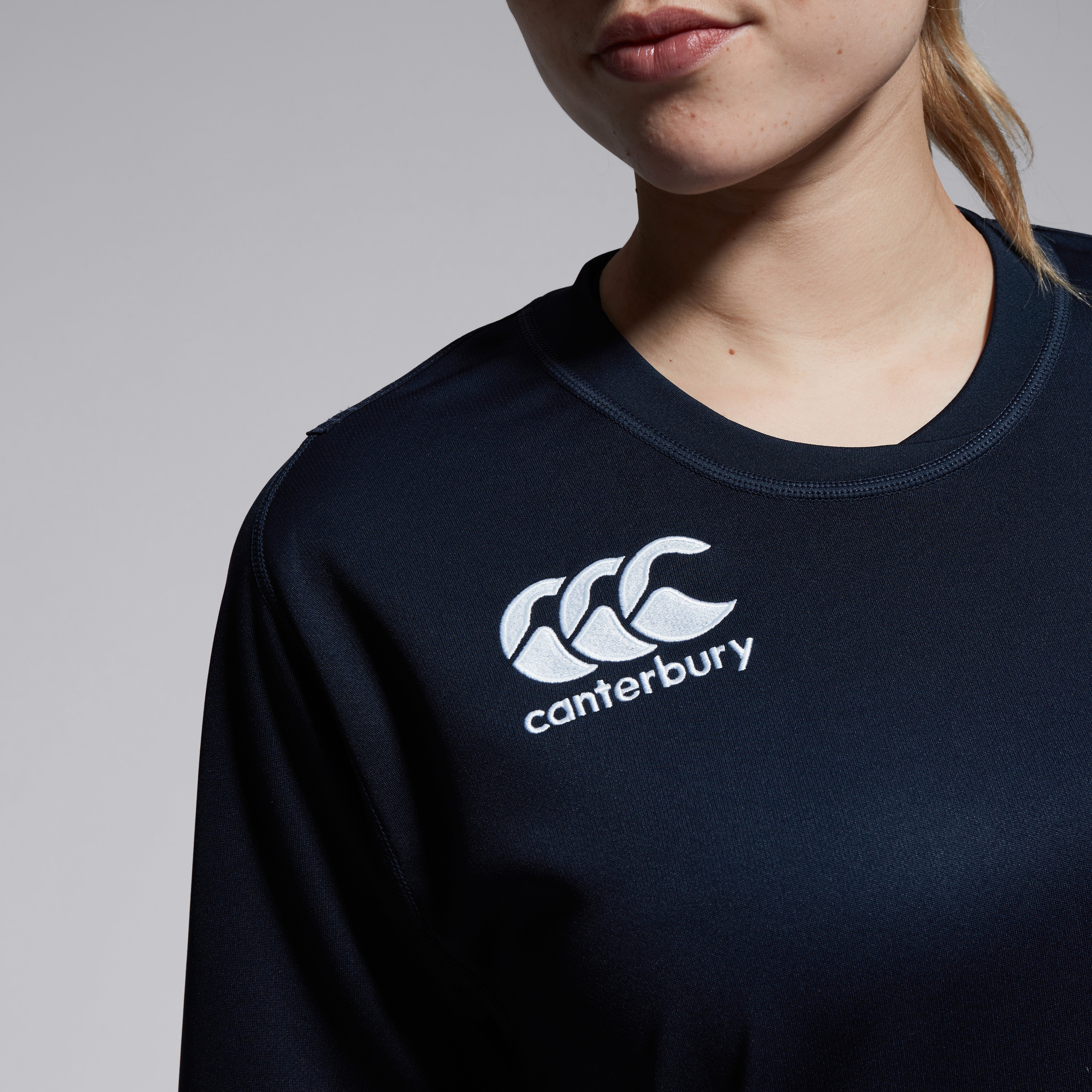 canterbury-club-jersey-donna-maglia-rugby-blu-navy image 7
