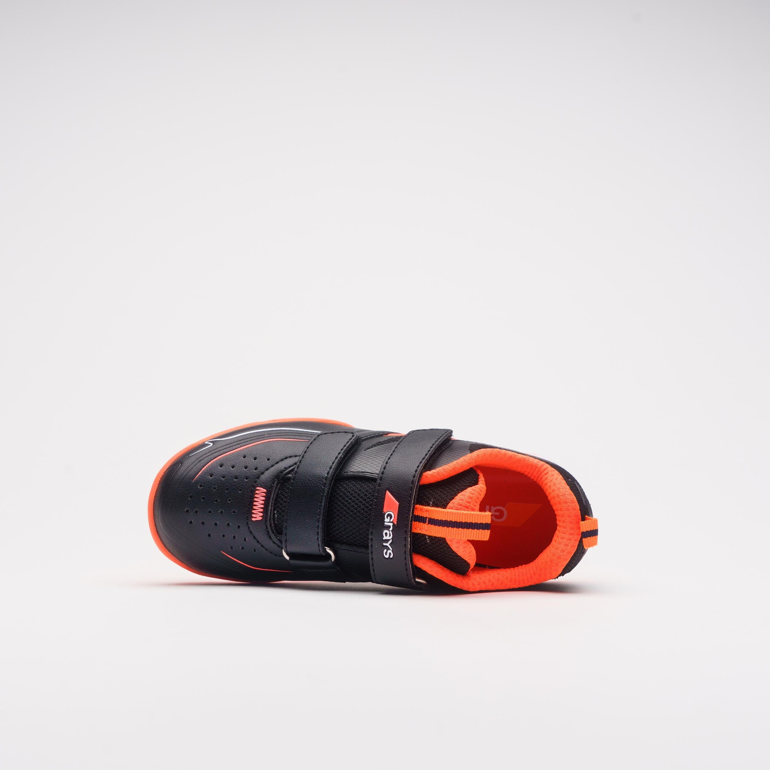 grays-stealth-mini-scarpa-da-hockey-bambino-nero-arancio image 6