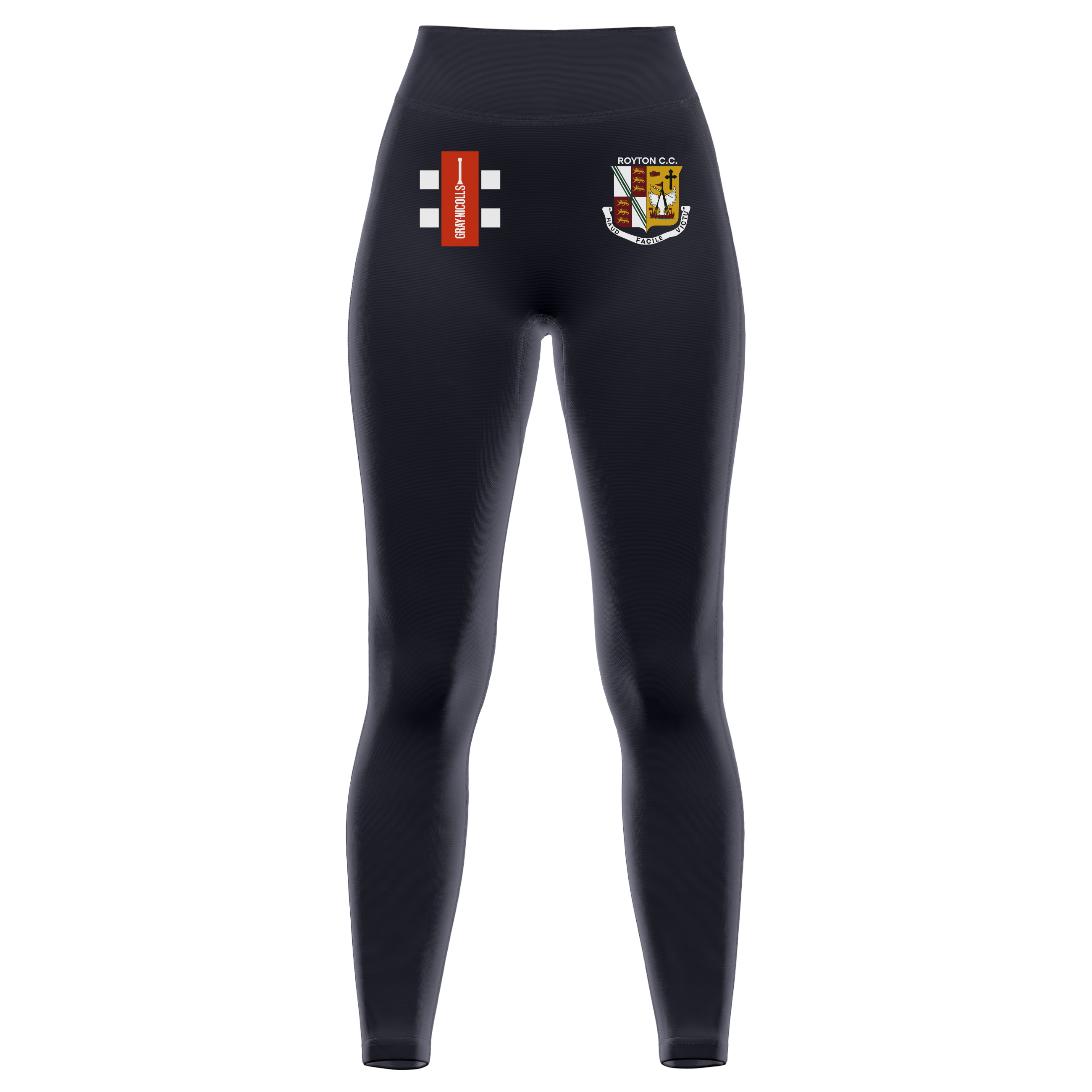 gray-nicolls-gts-leggings-donna-royton-cricket-club-nero image 1