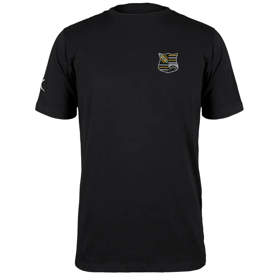 gilbert-rugby-oadby-wyggestonians-rfc-quest-t-shirt-uomo-nera image 1