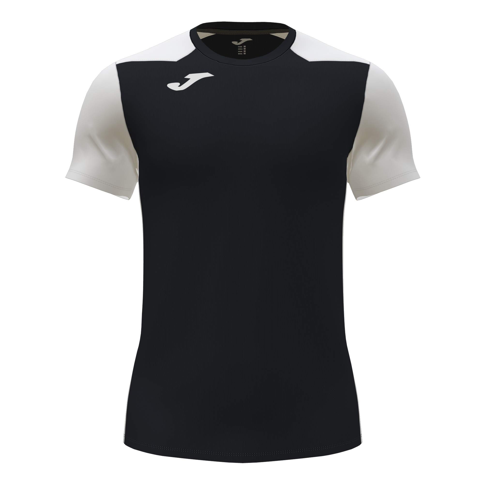 joma-record-ii-t-shirt-a-manica-corta-nera-bianca-uomo image 1