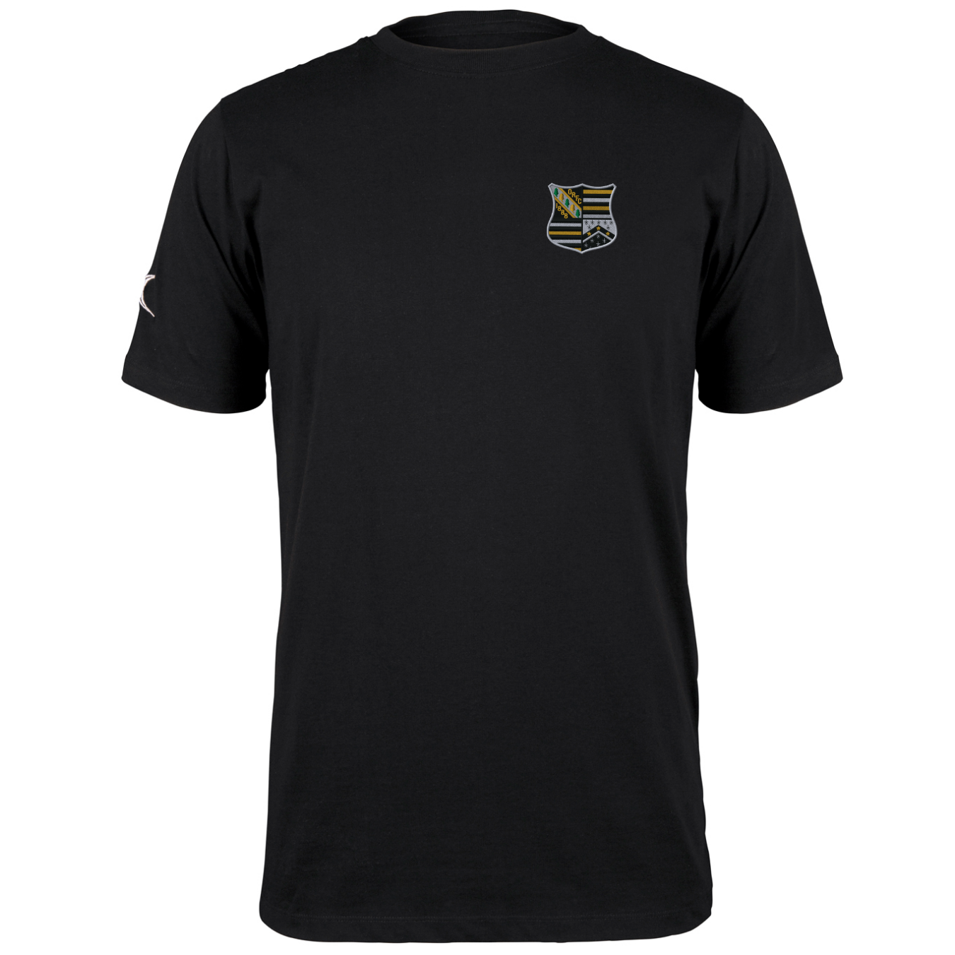 gilbert-rugby-oadby-wyggestonians-rfc-quest-t-shirt-uomo-nera image 1