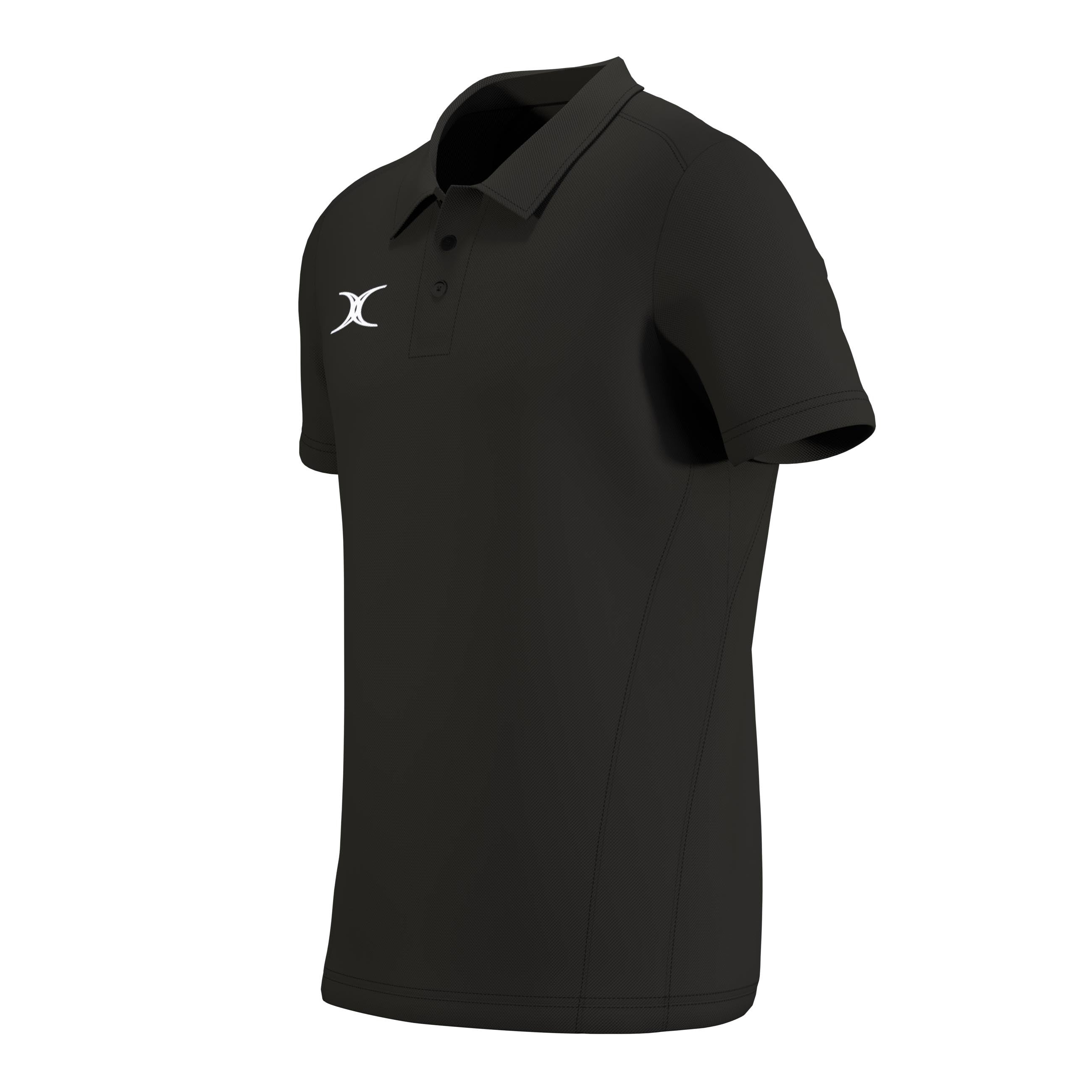 gilbert-rugby-atom-polo-uomo-manica-corta-nera image 5