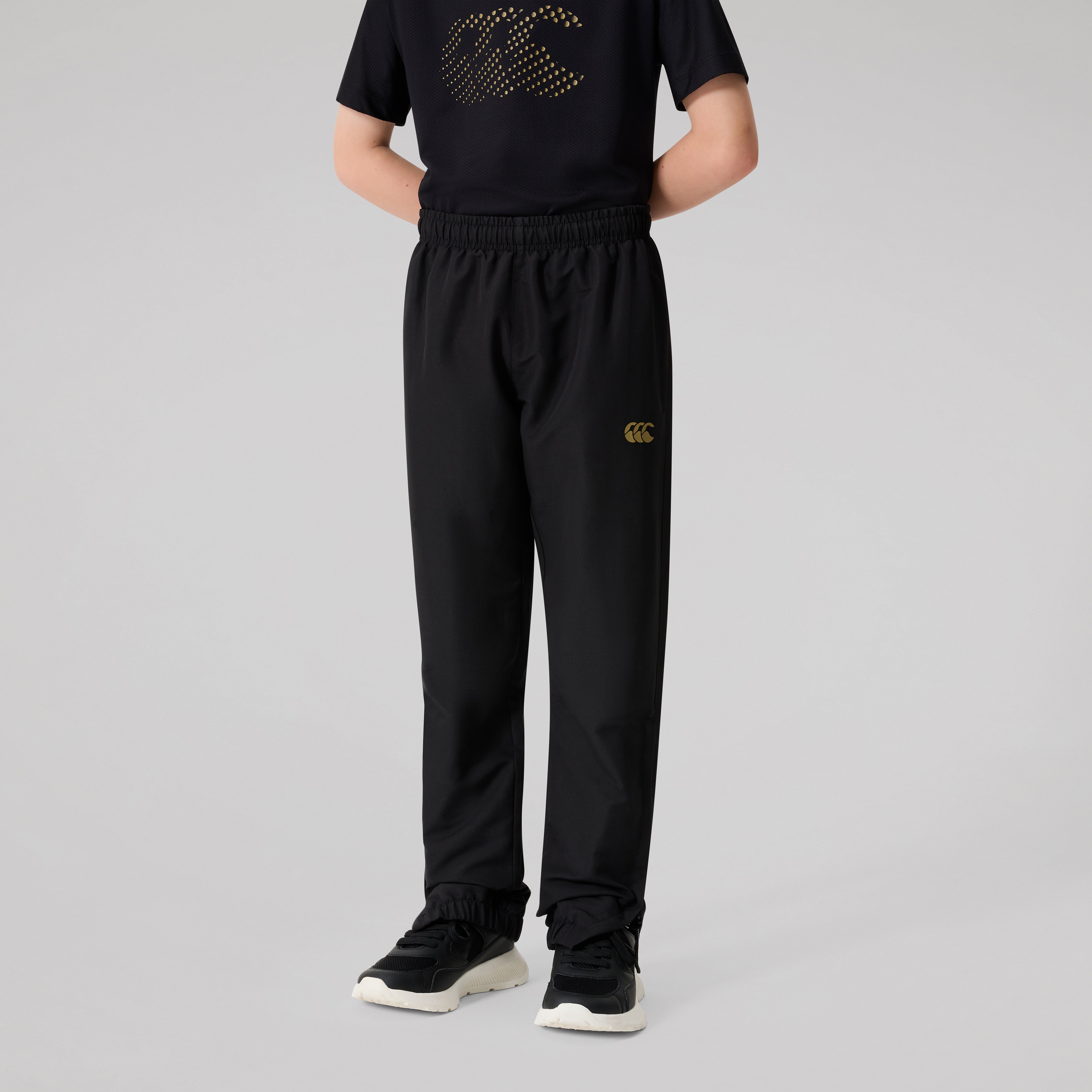canterbury-kids-tempo-trackpant-nero-pantalone-tuta-junior image 2