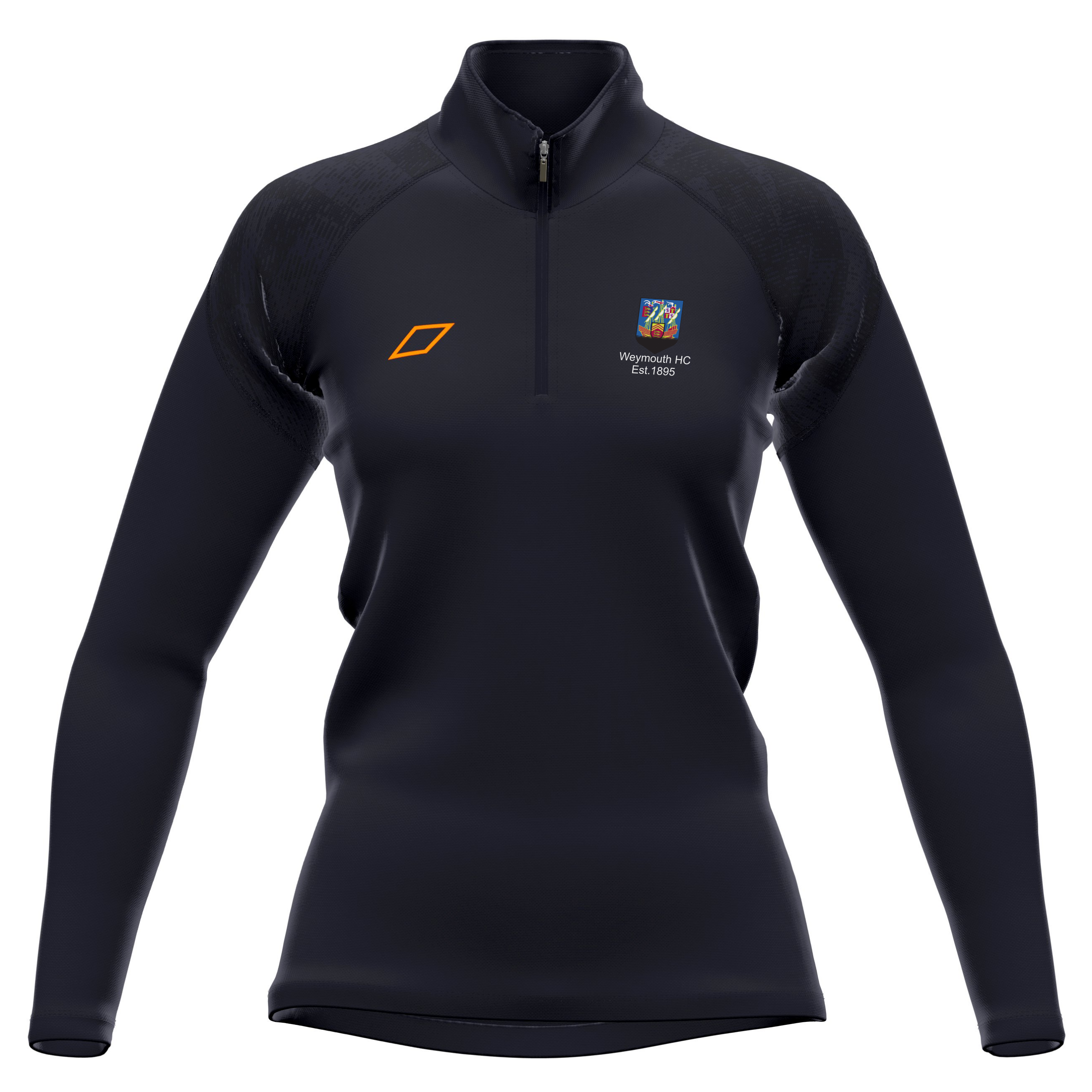 grays-weymouth-hc-gts-pile-1-4-zip-donna-nero image 1