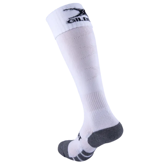 gilbert-rugby-sidcup-rfc-bambino-calze-pro-match-bianche image 1