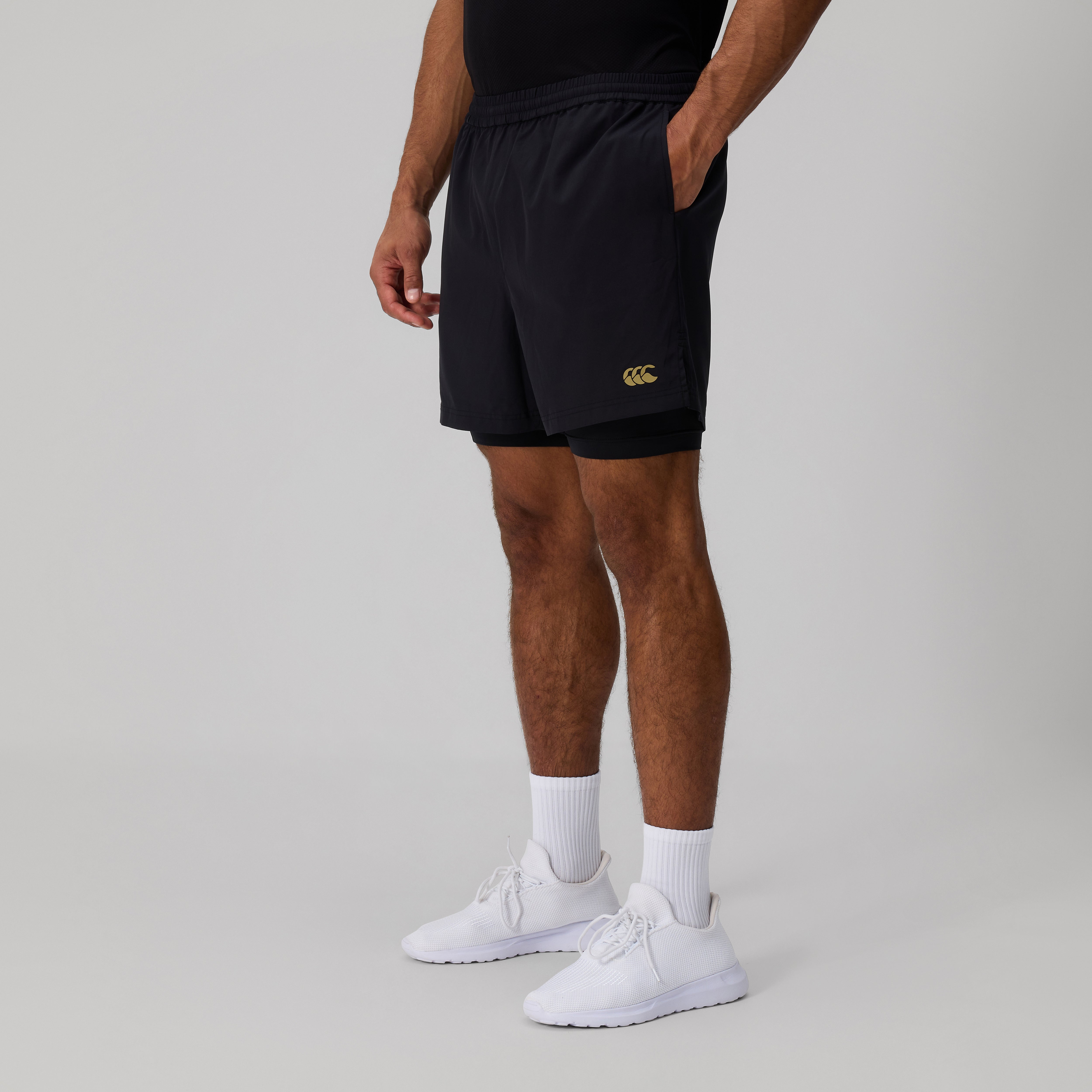 canterbury-tempo-2-in-1-short-allenamento-uomo-nero image 4