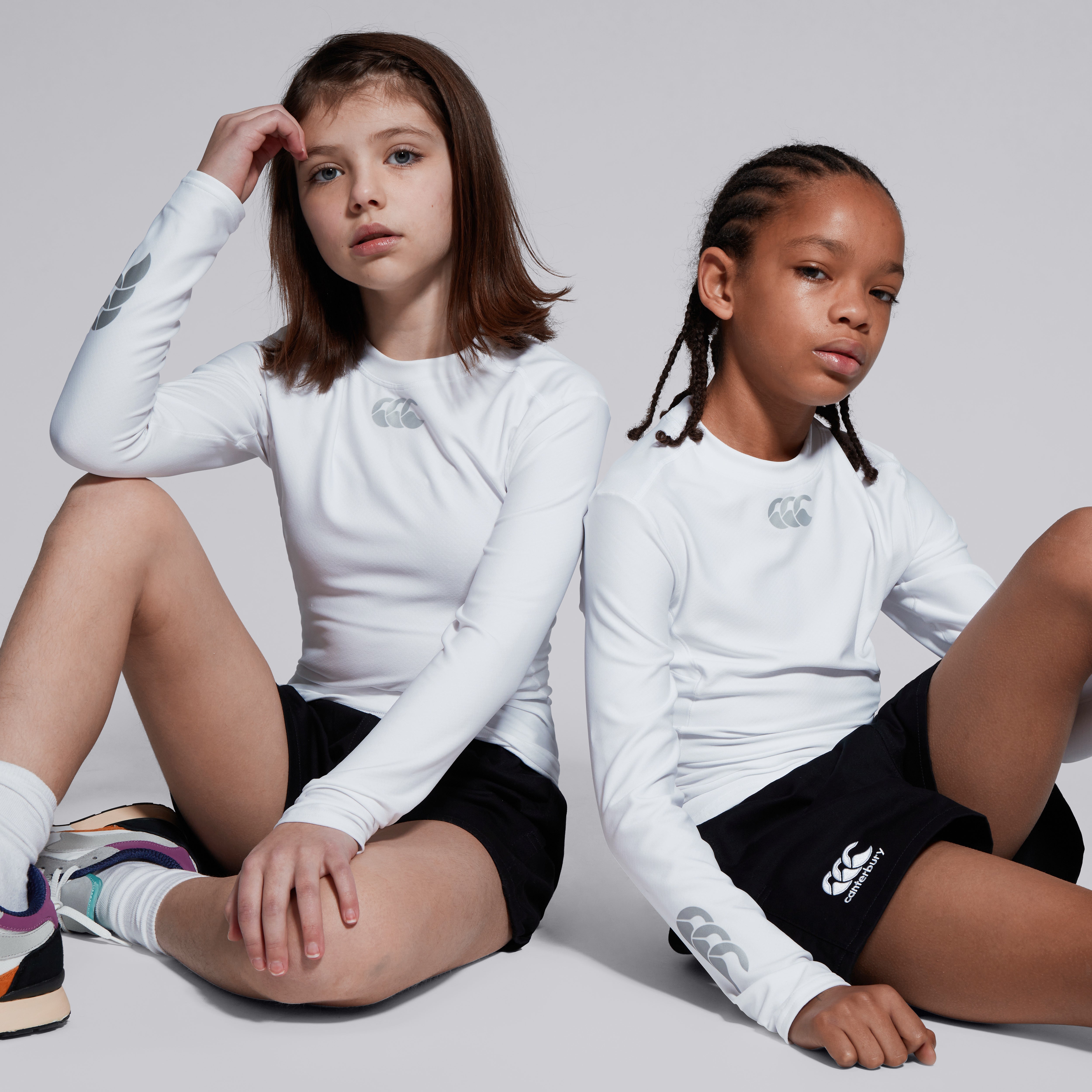 canterbury-junior-thermoreg-top-manica-lunga-bianco image 1