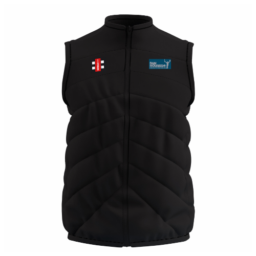 gray-nicolls-gts-bodywarmer-smanicato-senior-nero-dan-housego-cricket-coaching image 1