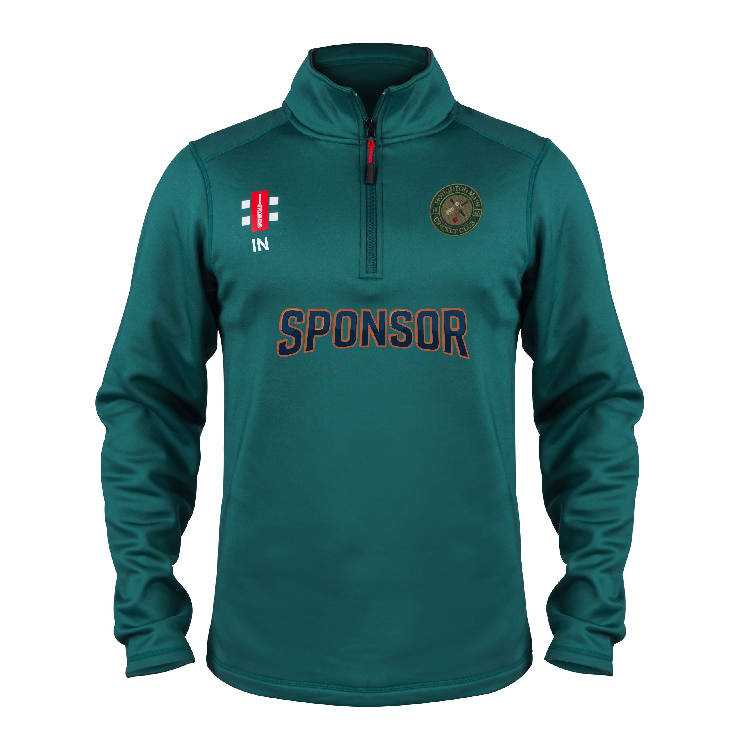 gray-nicolls-storm-pile-termico-houghton-main-cc-senior-verde image 1