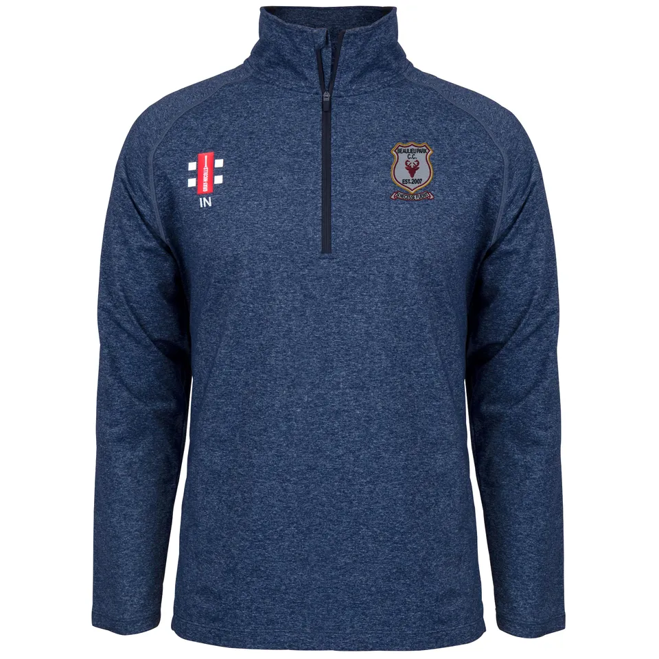 gray-nicolls-beaulieu-park-cc-mid-layer-velocity-navy-senior image 1