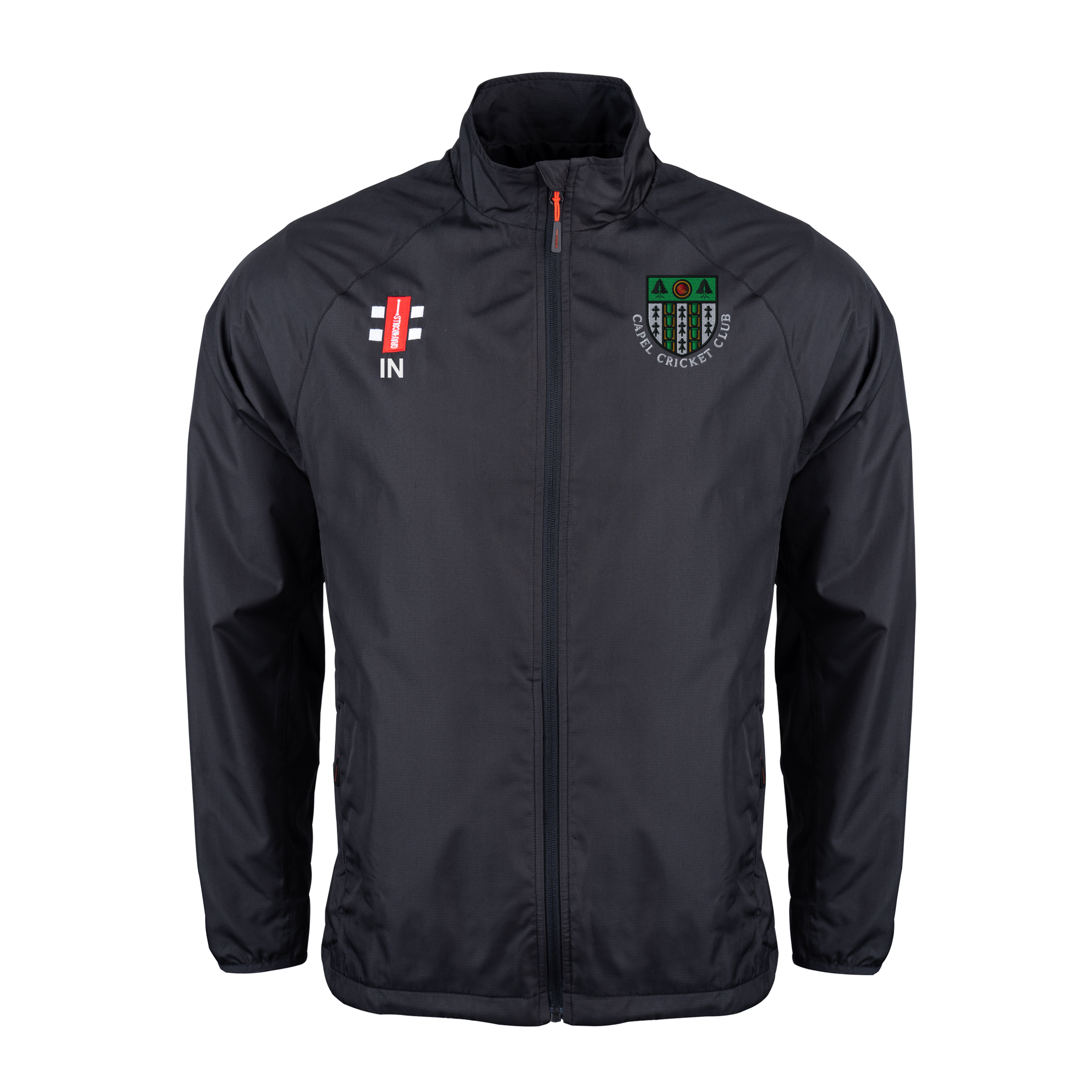 gray-nicolls-capel-cricket-club-surrey-senior-velocity-giacca-antipioggia-nero image 1