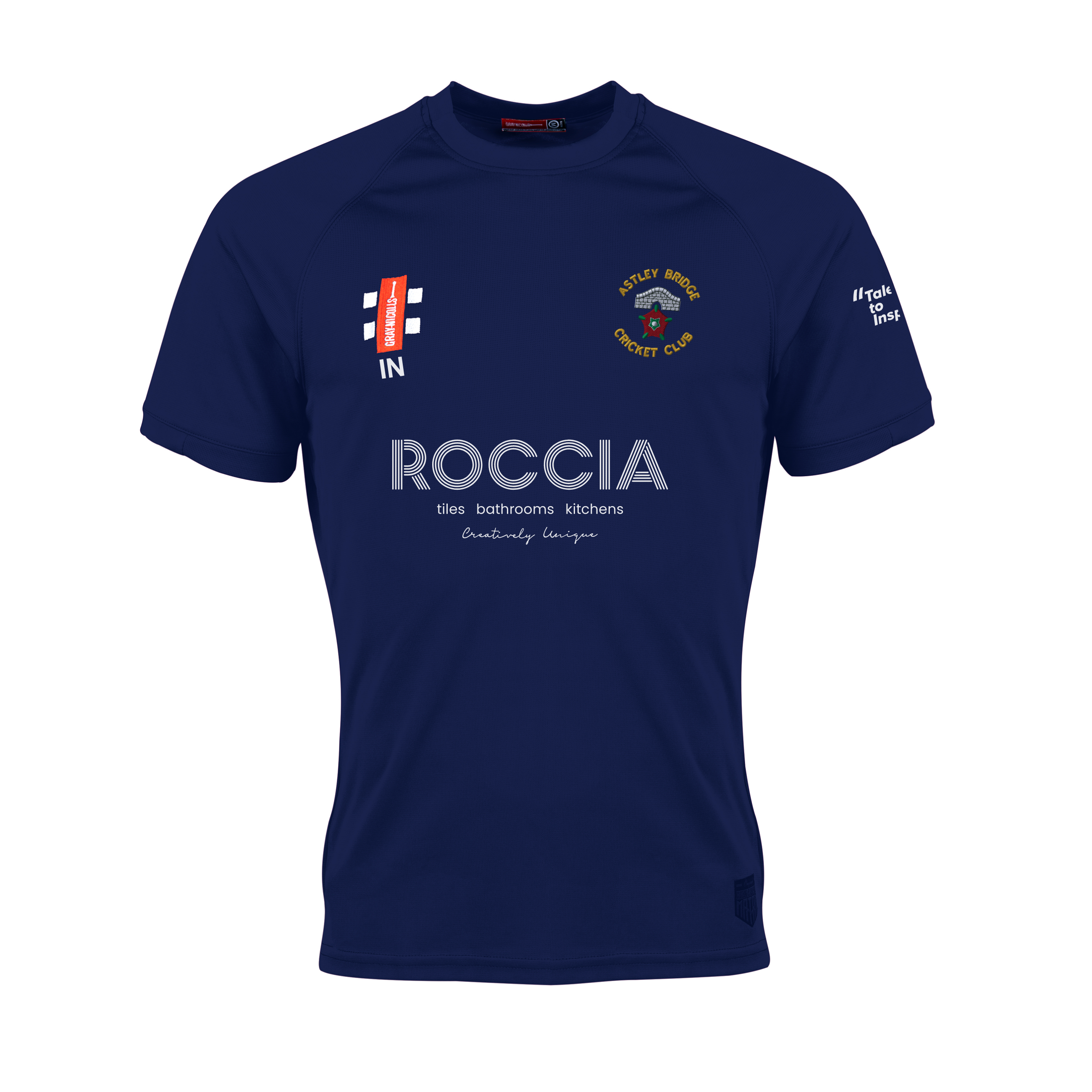 gray-nicolls-matrix-v2-t-shirt-manica-corta-senior-astley-bridge-navy image 1