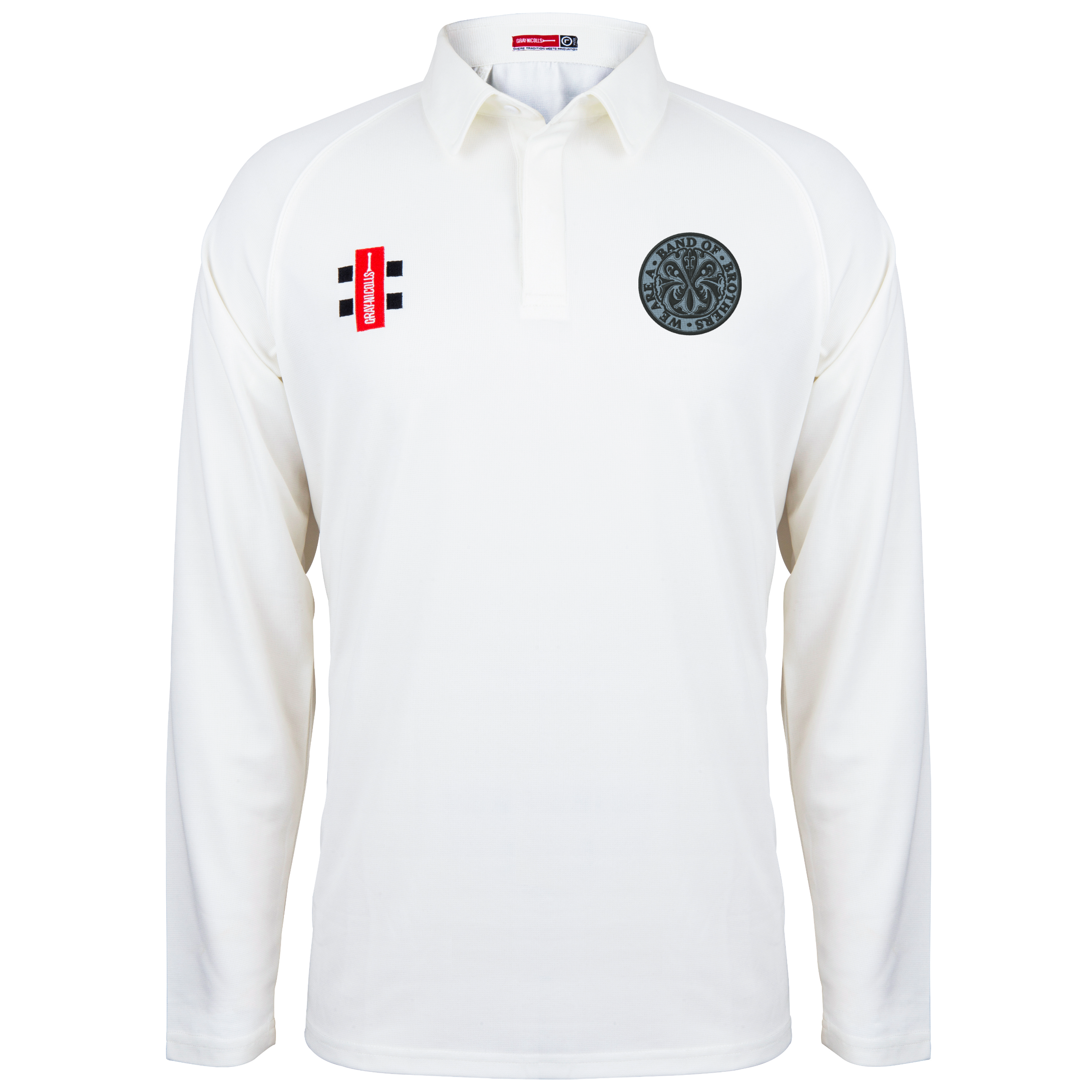 gray-nicolls-band-of-brothers-cc-senior-matrix-v2-maglia-l-s-avorio image 1