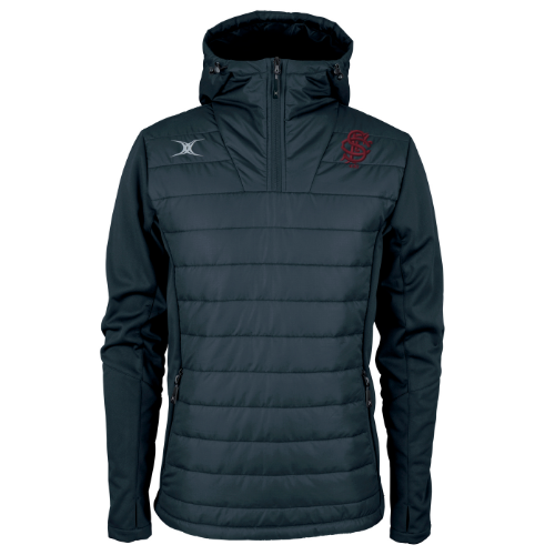 gilbert-rugby-sidcup-rfc-pro-giacca-uomo-quarter-zip-blu-navy-scuro image 1