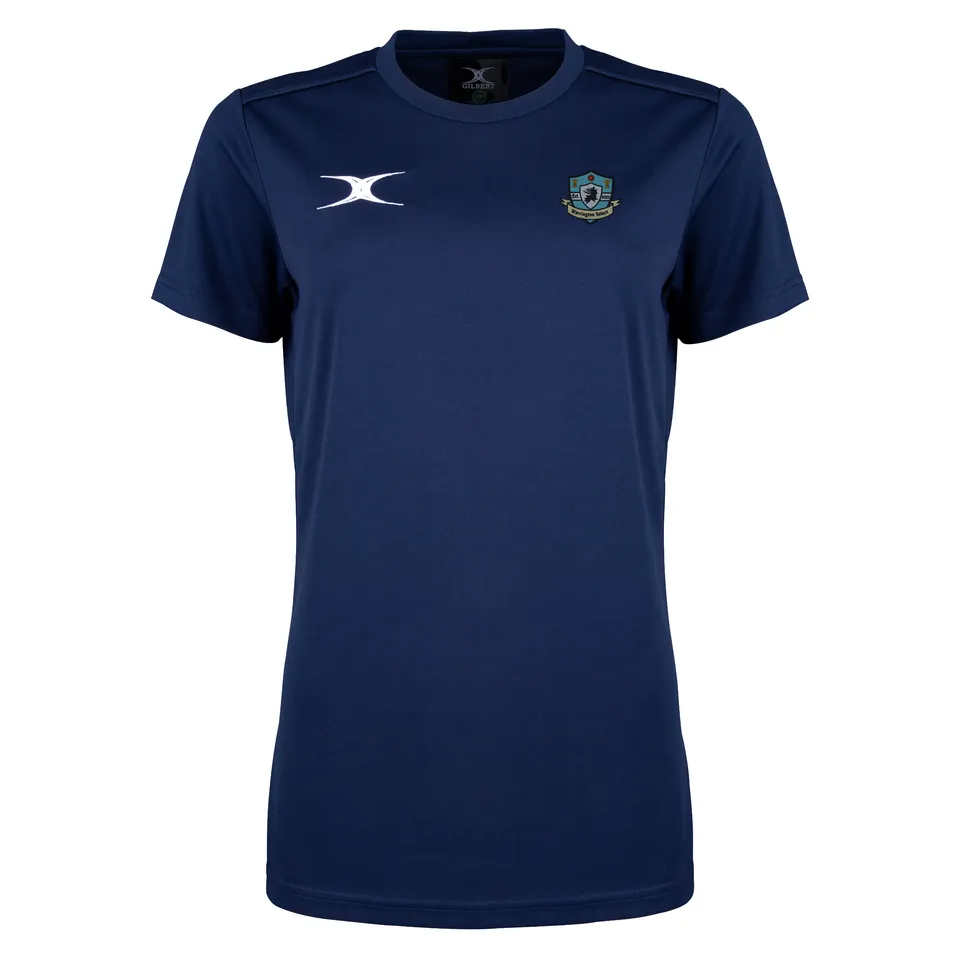 gilbert-rugby-warrington-select-rfc-t-shirt-photon-ii-senior-blu-navy-uomo image 1