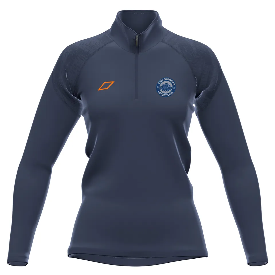 grays-gts-1-4-zip-fleece-east-grinstead-hc-donna-pile-blu-navy image 1
